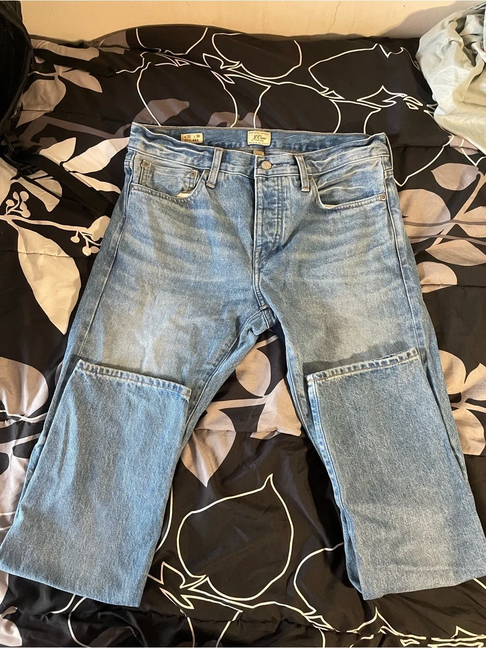 J. Crew Light Blue Straight-Leg Jeans